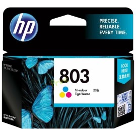 Cartridge Original HP 803 Color F6V20AA, Tinta Printer HP DeskJet 1112 2132