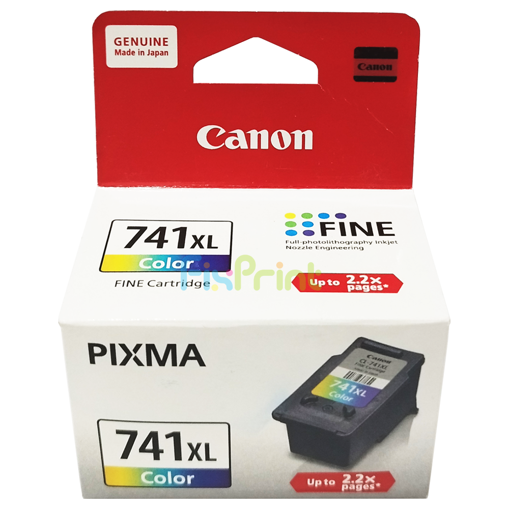 Cartridge Canon CL-741XL Color Original, Cartridge Tinta CL741XL 741XL Printer Pixma TS5170 MG2170 MG2270 MG3170 MG3270 MG3570 MG3670 MG4170 MG4270 MX377 MX397 MX437 MX457 MX477 MX517 MX527 MX537