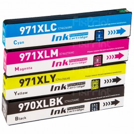 Cartridge Xantri HPC 971XL 971 XL Magenta CN627AM, Tinta Printer HPC Officejet Pro X451dn X451dw X476dn X476dw X551dw X576dn X576dw Chip