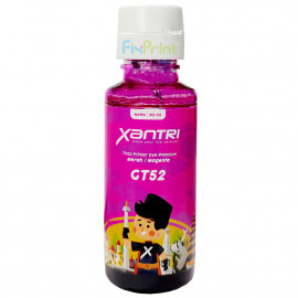 Tinta Xantri GT52 Magenta 90ml, Printer HPC DeskJet GT5810 GT5820 All in One InkTank 115 310 315 319 350 415 419 410 SmartTank 450 510 550 610