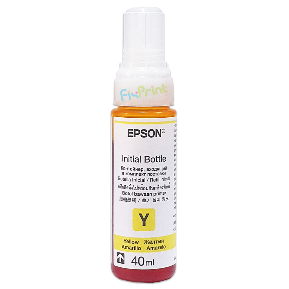 Tinta LOOSEPACK 664 Small 40ml Yellow (Tanpa Box), Refill Printer L120 L121 Original Epson