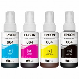 Tinta Refill Epson Original Ori 664 t6642 Cyan 70ml, , Printer L110 L120 L210 L220 L300 L310 L350 L355 L360 L365 L380 L405 L455 L485 L550 L555 L565 L100 L200