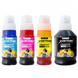 Tinta Xantri GI70 GI70 Magenta 70ml, Printer Can PIXMA G5070 G6070 GM2070 GM4070 G7070